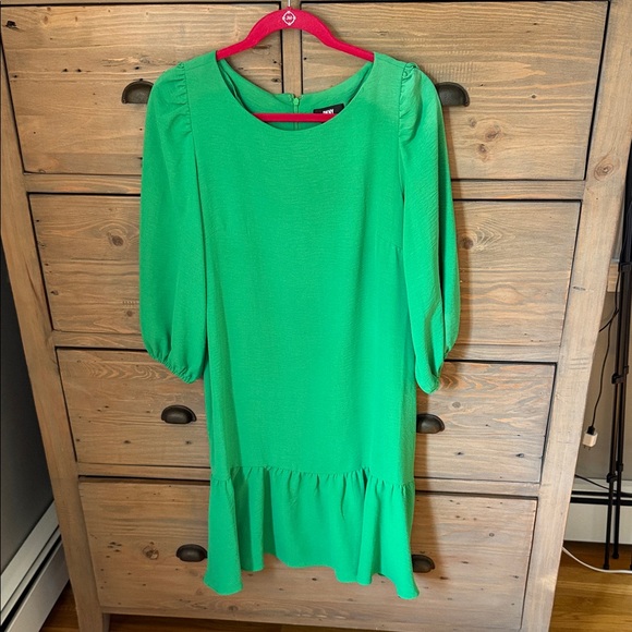 EUC DKNY green dress sz 12 - Picture 1 of 7